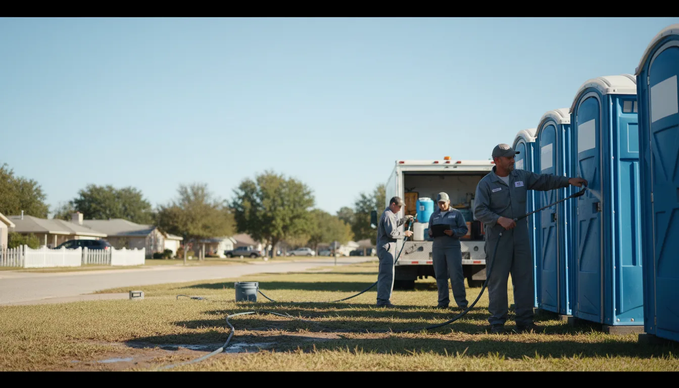 Long-Term Portable Toilet Rental in Southern Pines, NC near me